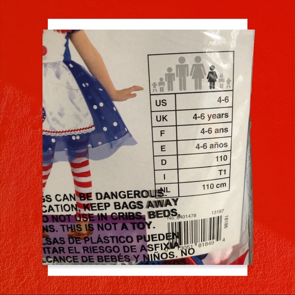 ❤️💙 Rag Doll Costume FREE Halloween MAKEUP Included!!💄 - Picture 6 of 7